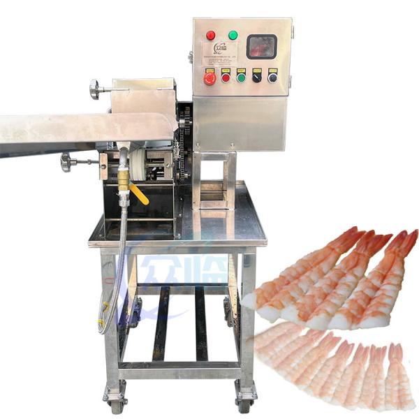 Hot Sale Sushi Shrimp Cutting Machine Cooked Shrimp Cutter Automatic Prawn