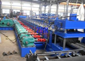 China W Beam Expressway Guard Rail Roll Forming Machine 15 Tons Hydraulic Decoiler factory