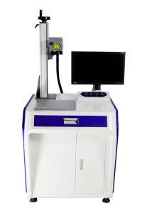 China AMAN 10W 20W 30W fiber laser High quality qr code / id card / cylinder laser engraving machine factory