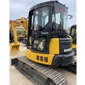 China Mini Digger Used Komatsu PC55mr PC56 Crawler With 0.2m3 Bucket Capacity factory