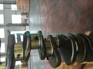 China 6d95 Cast Iron Crankshaft 6 Cylinder Engine Parts , Engine Crank Shaft Original Size factory