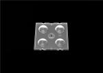 90 Degree 4 In 1 LED Light Lens PC Material For Flood Lighting 3535 / 5050 LED
