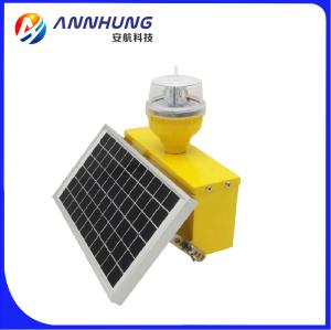 China Low Intensity Solar Powered Aviation Obstruction Light System IP65 factory