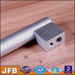 Aluminum extrusion furniture accessory standard stock aluminum door handle Solid