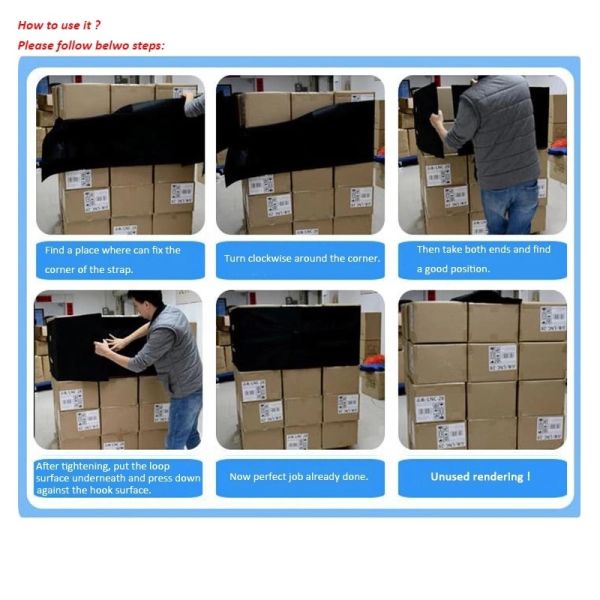 Multi Function Hook And Loop Pallet Buckle Medical Straps