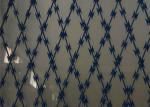 75x150mm Concertina Diamond Mesh Razor Wire Fencing BTO 25 SS316