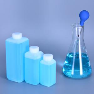 China HDPE 30ml Narrow Neck Square Bottle For Powder Solids Gel Oil factory