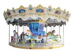 Commercial Theme Park Rides 12 Seats Indoor Children'S Carousel Ride