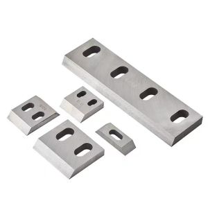 China Plastic Industry Garden Shredder Blade Sharpening Chipper Shredder Replacement Blades on sale