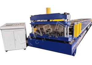 China 75mm Floor Deck Forming Machine 3'' Galvanized Steel factory
