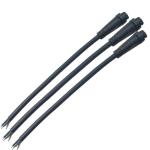 Self Locking Nylon Male Female Cable Connectors Waterproof For Floodlight Line