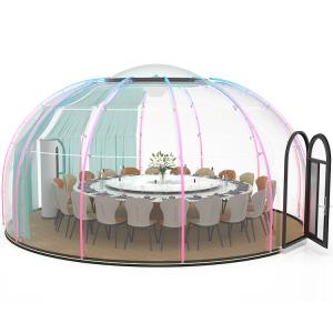 China Custom Size Garden Igloo Bubble Tent Diameter 6m Individual Bubble Tent factory