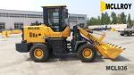 Mini Articulating 2.5 Ton Wheel Loader Automatic Transmission