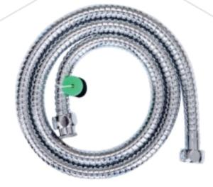 China 304 Flexible Stainless Steel Braided Hose Chrome Plated Spiral Metal Bellows Shattaf Shower Hose factory