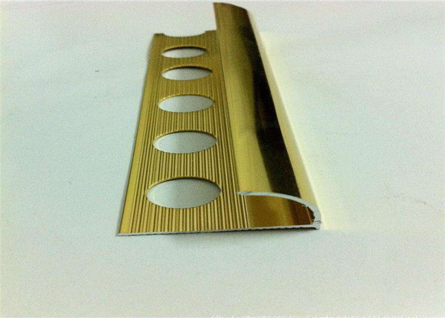 OEM 6060 Decorative Anodized Aluminum Profiles Sections Extrusions