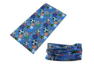 China High Elastic Breathable Kids Headwear 100% Microfiber Polyester 22.5 * 48 CM factory