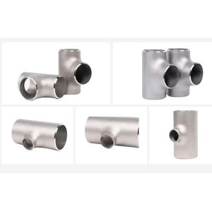 ASTM GR2 GR7 GR9 Titanium Tee For Pipeline And Couplings