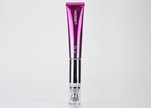 China Colorful 15ml HDPE Vibration Soft Eye Cream Cosmetic Tube Silk Screen Printing factory