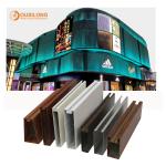 Elegant Suspended Strip Metal False Ceiling Drop in Square Tube For Gym