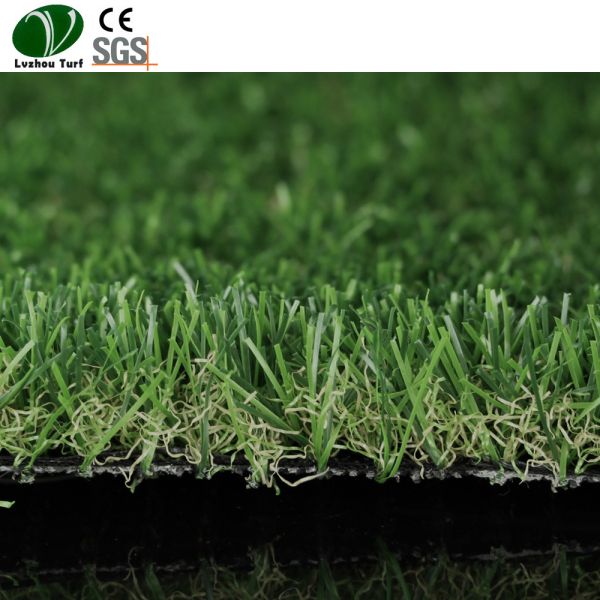 China Landscape Artificial Grass Carpet / 25mm Height Outdoor Astroturf Carpet factory