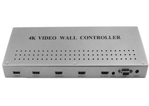 China 1 In 4 Out HDMI 1.4 4k Video Wall Processor Resolution 3840X2160 factory