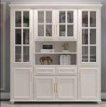 Modern Glass Door Solid Wood Wardrobe For Bedroom Wardrobe Closets