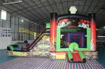 zombies bouncy castle slide house