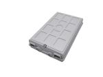 Indoor IP54 12 Ports Outlet Plastic Fiber Optic Termination Box Fusion Splice