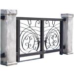 Custom Forged Wrought Iron Guardrail Stair Railings Interior Spraying
