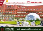 Outdoor large Geodesic dome marquee circus tent event tent camping family tent