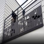 OEM / ODM Aluminum Staircase Handrail Railing Balustrades Design