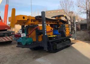 China 305mm Pneumatic Drilling Rig Crawler Hydraulic High Outrigger Deep Hole factory