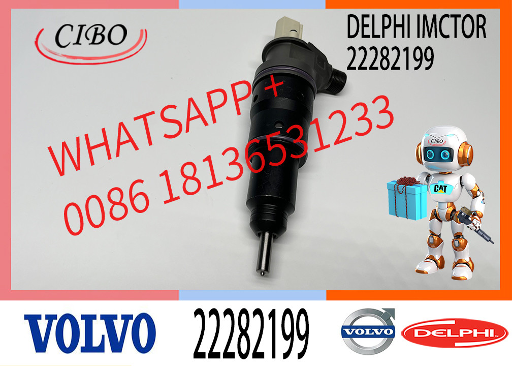 Diesel Fuel Injector 22282199 BEBJ1F06001 BEBJ1F06101 For VOL-VO HDE11 EXT SCR