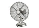 45W 3 Speed Personal Electric Fan , Air Cooling Oil Rubbed Bronze Antique Desk