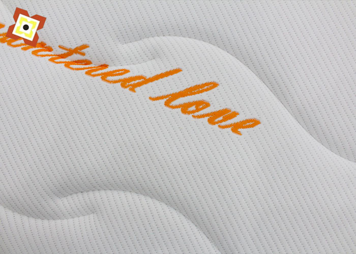 550gsm Polyester Quilted Fabric Heather Grey Graphene Fabric