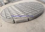 Size 2000 mm Round Mesh Pad Demister Made Of Duplex 2205 Steel
