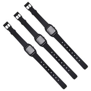 China Skin Friendly Silicone Rubber Wristband , Silicone Watch Strap 24mm factory