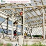 Professional Steel Structure Poultry House Anti Corrosion Wind Resistant
