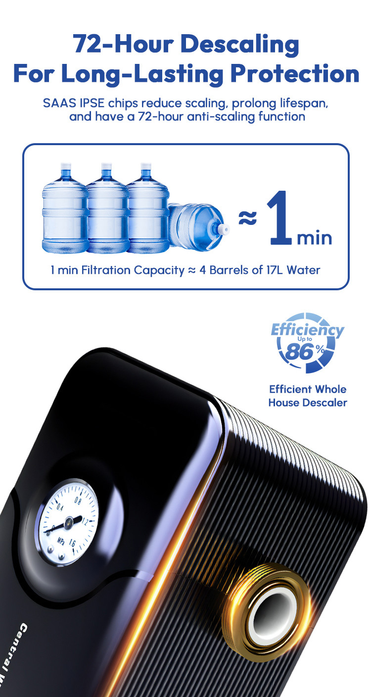 High Efficiency Anti-Scale Physical Treatment House Water Conditioner Descaler