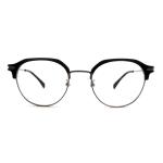 FP2713 Vintage Round Acetate Metal Glasses Unisex Lightweight Spectacle
