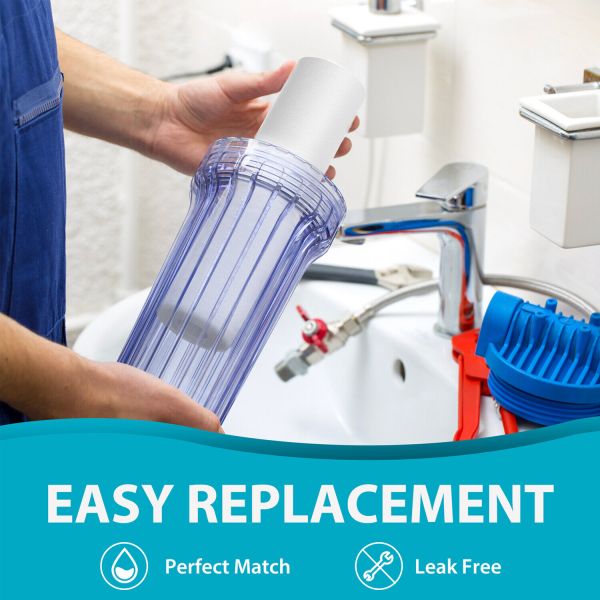 10 Inch PP Sediment Filter Cartridge for Water Purification 1 kg Weight Long Lifespan