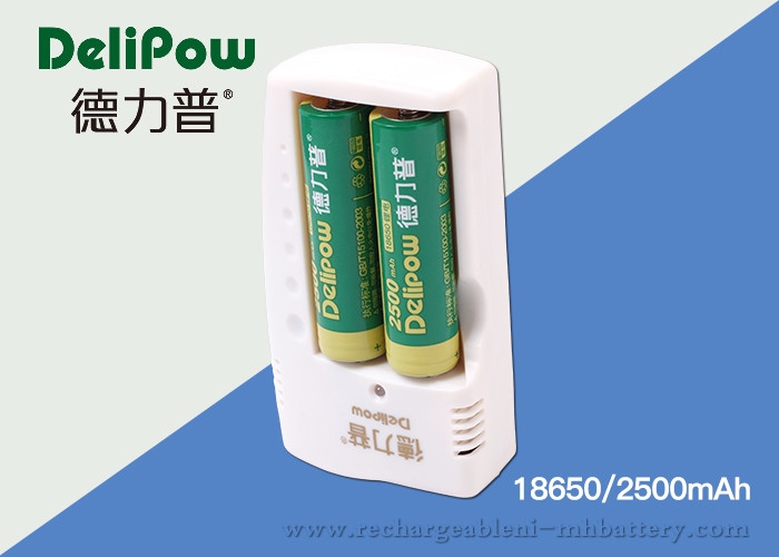 China 18650 Rechargeable Lithium Battery 2500mAh For Digital Cameras factory