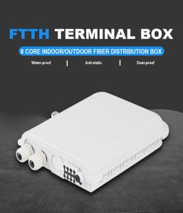 China Drop Cable 8 Port TV FTTX 4core Fiber Optic Network Box factory