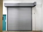 Industrial Fire Rated Roller Shutter , Insulated Steel Fire Resistant Roller