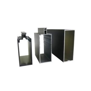 China ISO9001 Aluminum Curtain Wall System Aluminium Profile Section factory