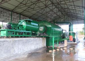 China 3 Ton Waste Plastic Pyrolysis Plant Household Garbage factory