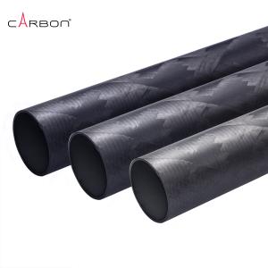 China Customer's Requirement Carbon Fiber Tube Filament Winding with Customized Thickness factory