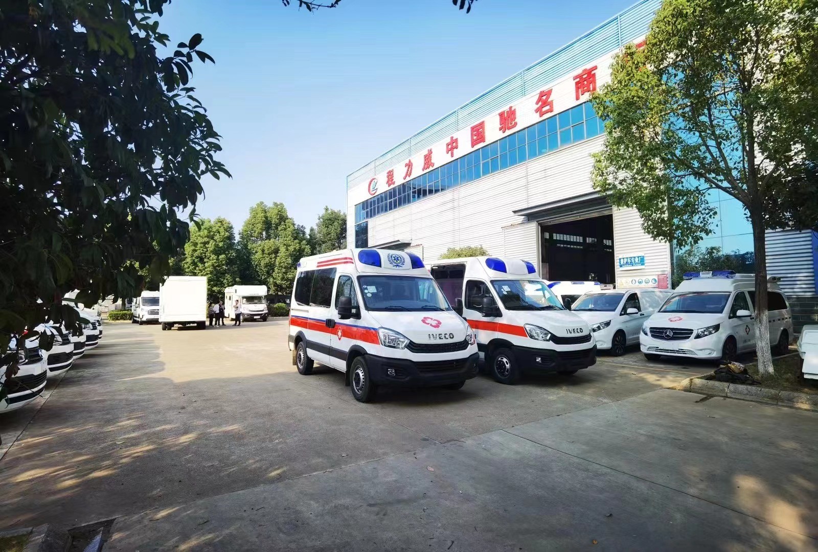 Euro 5 Emergency Ambulance Car Net Weight Appro X 2970kg Ambulance Medical Vehicles