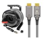 2.1 HD Link Port Fiber Optic Cable TPU Shell Stainless Steel 304 Armored Tube