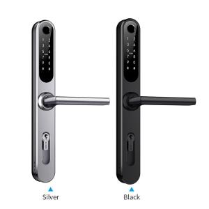 China SS304 Electronic Fingerprint Door Lock Waterproof Biometric Scanner System factory